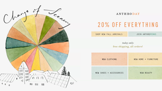 Anthropologie Is Taking 20% Off Everything, Seriously